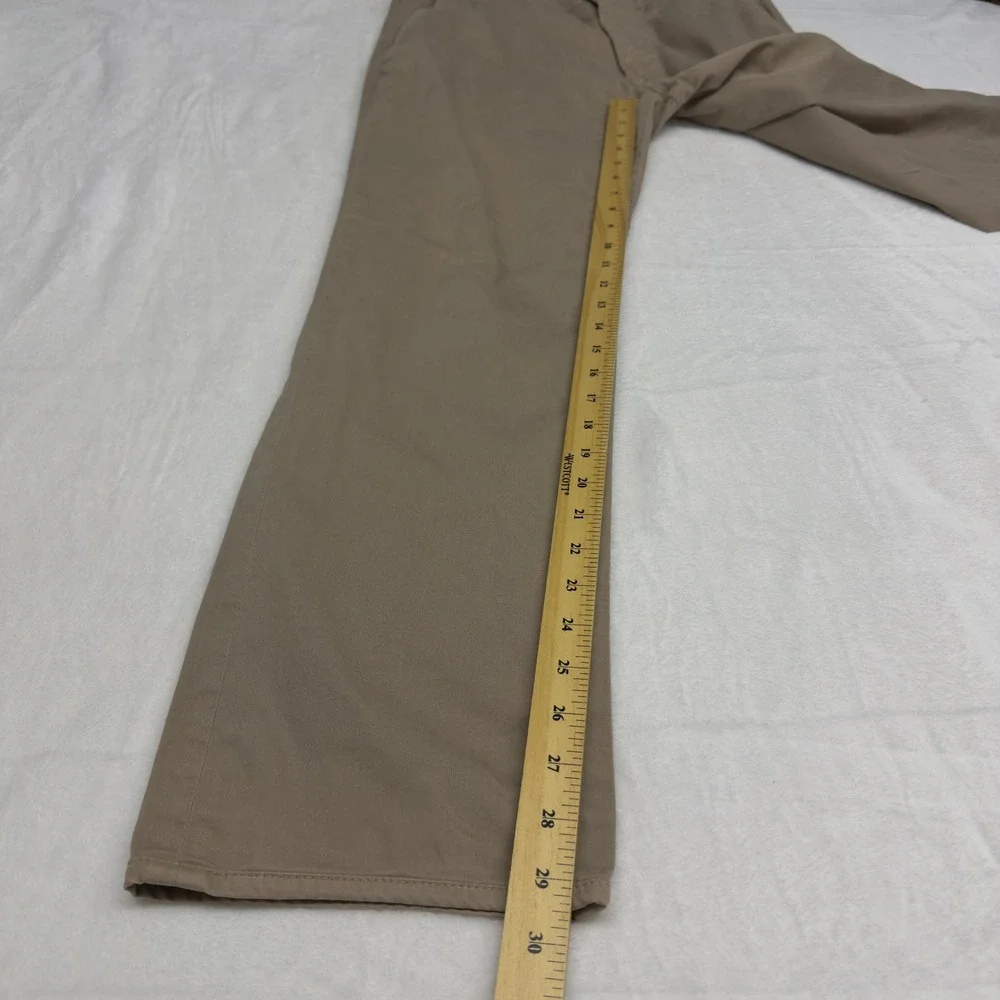 AG Adriano Goldschmied Pants Mens 34x30 Lux Khaki Canvas Tan Chino Casual